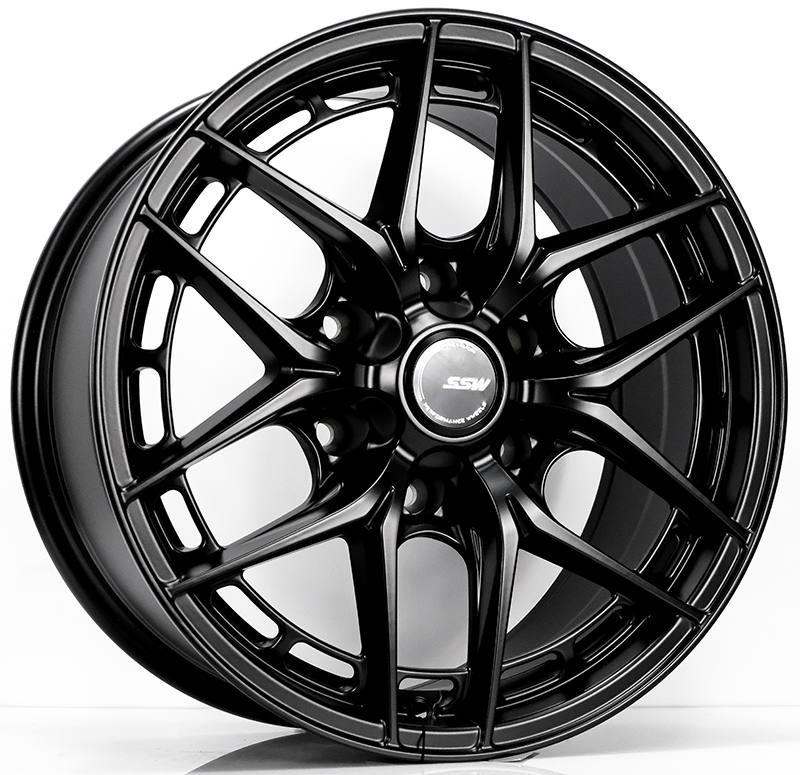 ล้อแม็ก ล้อแม็ก SSW S437 ขอบ 17 กว้าง 8นิ้ว 6รู139 Offset25 สีดำด้าน