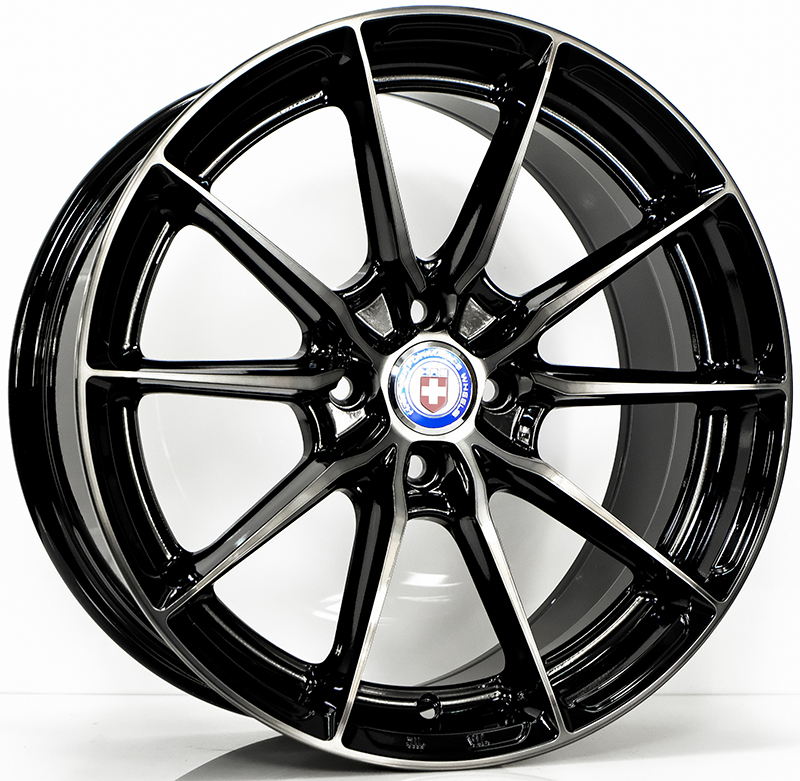 ล้อแม็ก ล้อแม็ก SSW HRE S380 ขอบ 17 กว้าง 8นิ้ว 4รู100 Offset38 สีดำแลคเกอร์ดำ