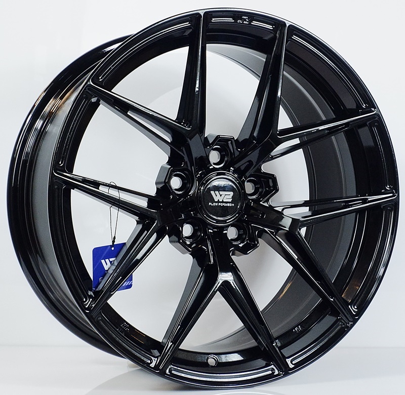 ล้อแม็ก ล้อแม็ก Flowforming WFF-X ขอบ 18 กว้าง 8.5นิ้ว 5รู100 Offset35 สีCrystalBlack