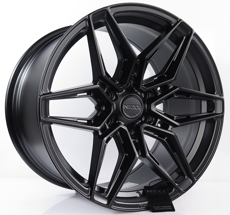 ล้อแม็ก ล้อแม็ก NEXX XX01 FlowForming ขอบ 18 กว้าง 9นิ้ว 6รู139 Offset15 สีดำด้าน