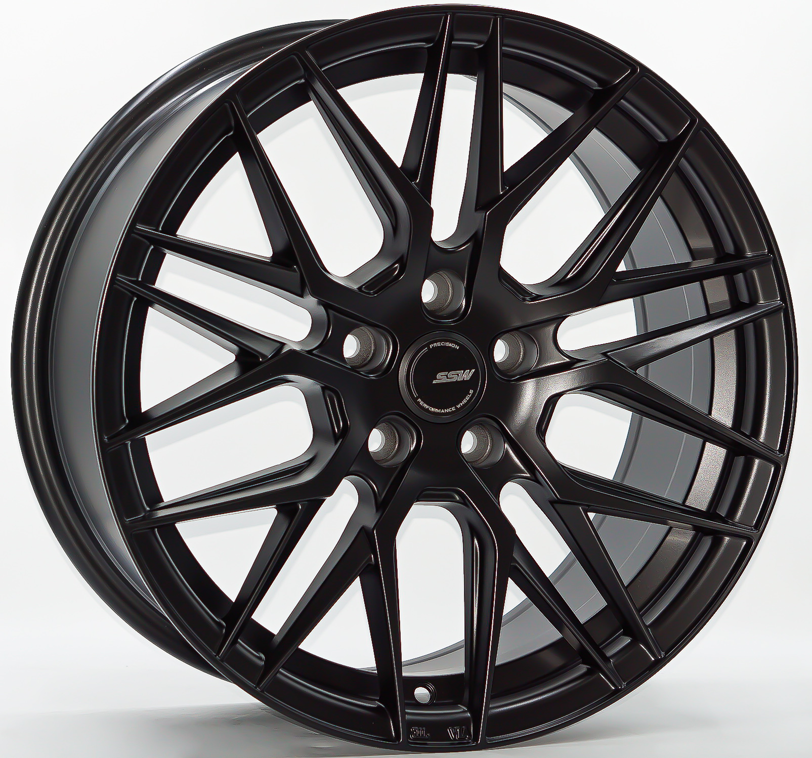 ล้อแม็ก ล้อแม็กใหม่ SSW Vorsteiner S348 ขอบ 16นิ้ว กว้าง 7นิ้ว 5รู108 ET35 ดำด้าน