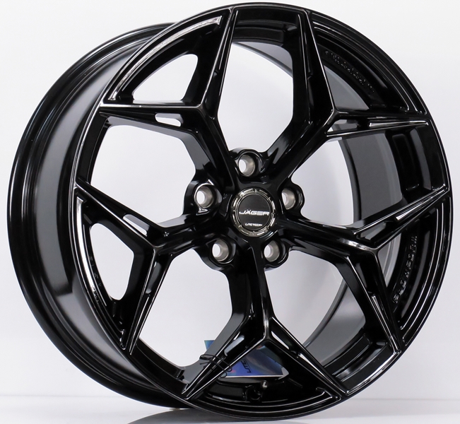 ล้อแม็ก ล้อแม็ก Lenso Jager BLAZE Litetech+ FlowForming ขอบ 18 กว้าง 8.5นิ้ว 5รู108 Offset35 สีดำเงา