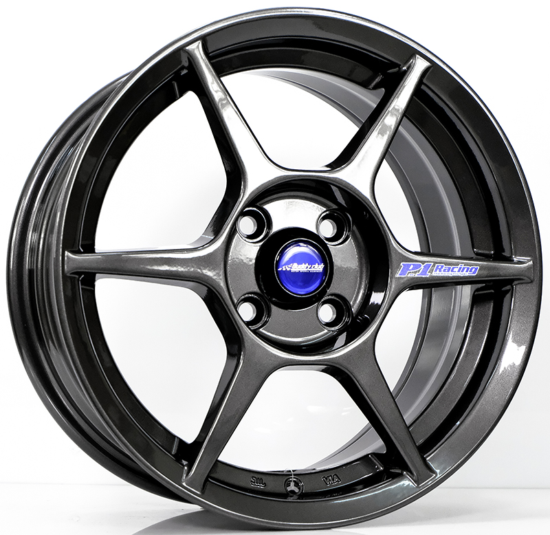 ล้อแม็ก ล้อแม็ก AOW Buddy P1 Flowforming ขอบ 15 กว้าง 7นิ้ว 4รู100 Offset35 สีดาร์คกัน