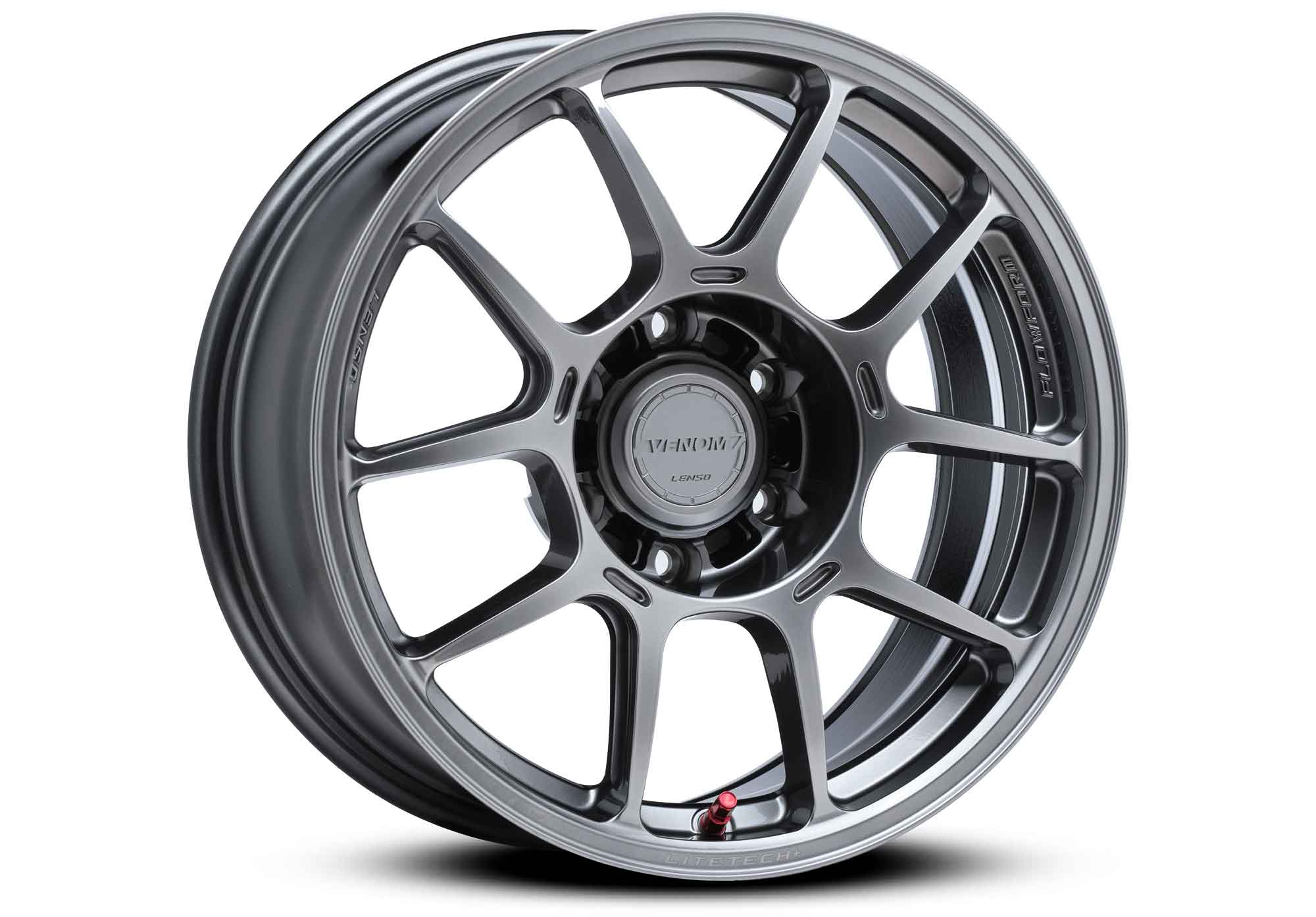 ล้อแม็ก ล้อแม็กใหม่ FlowForming Lenso VENOM VT1 LITETECH+ ขอบ 18 กว้าง 9นิ้ว 6รู139.7 Offset0 สีไฮเปอร์แบล็ค