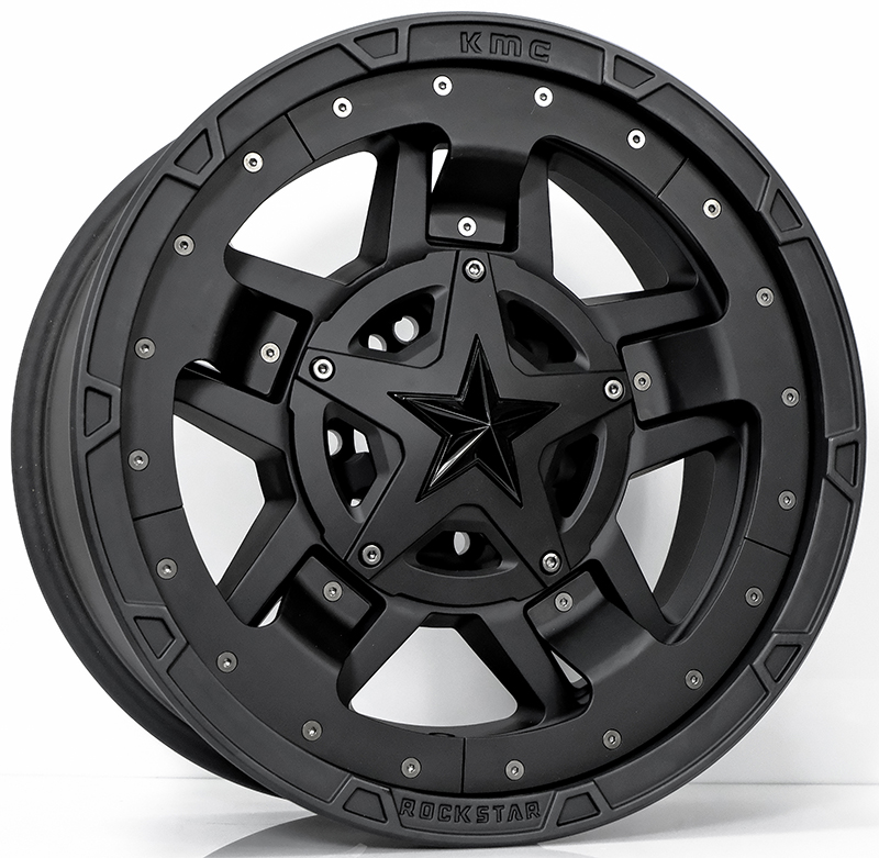 ล้อแม็ก ล้อแม็ก KMC XD827 RockStar ขอบ 18 กว้าง 9นิ้ว 6รู139.7 Offset0 สีดำด้าน