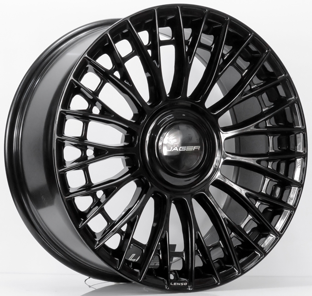 ล้อแม็ก ล้อแม็ก Lenso Jager Apollo ขอบ 20 กว้าง 9นิ้ว 5รู108/120 Offset35 สีดำเงา