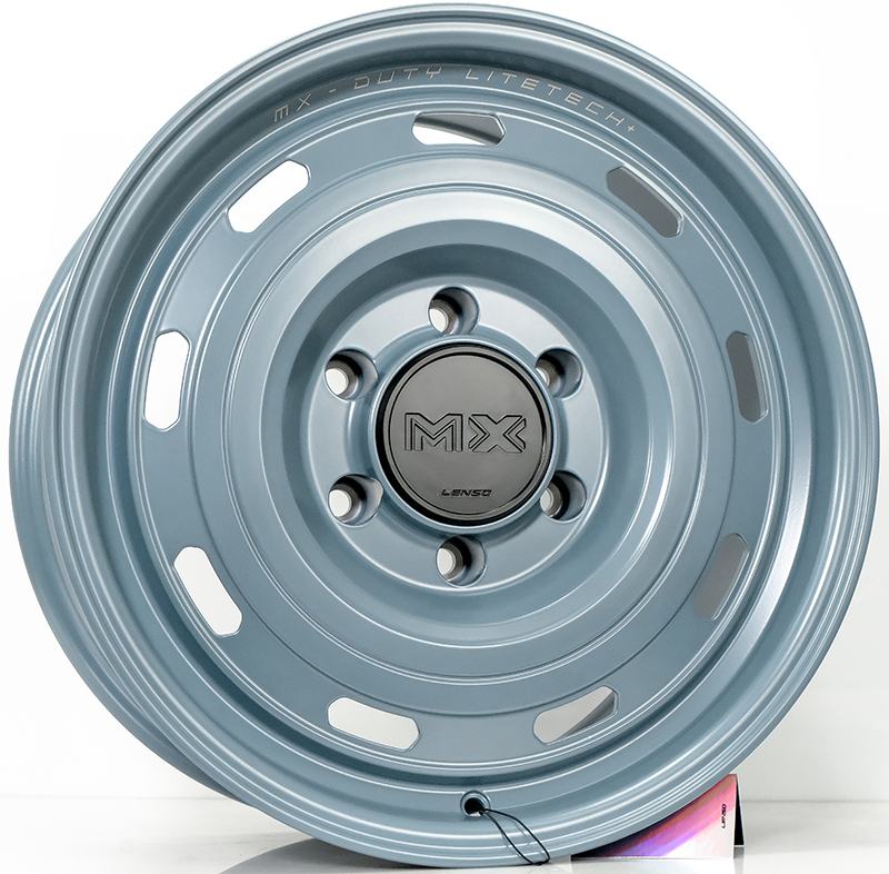 ล้อแม็ก ล้อแม็ก Lenso MX DUTY LITETECH+ FlowForming ขอบ 17 กว้าง 8.5นิ้ว 6รู139.7 Offset20 สีAirforceGrey