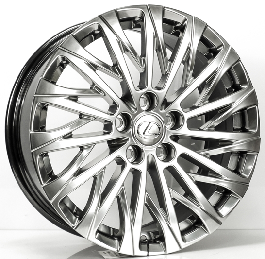 ล้อแม็ก ล้อแม็กใหม่ Toyota Lexus ขอบ 18 กว้าง 8นิ้ว 5รู114.3 Offset35 สีไฮเปอร์แบล็ค