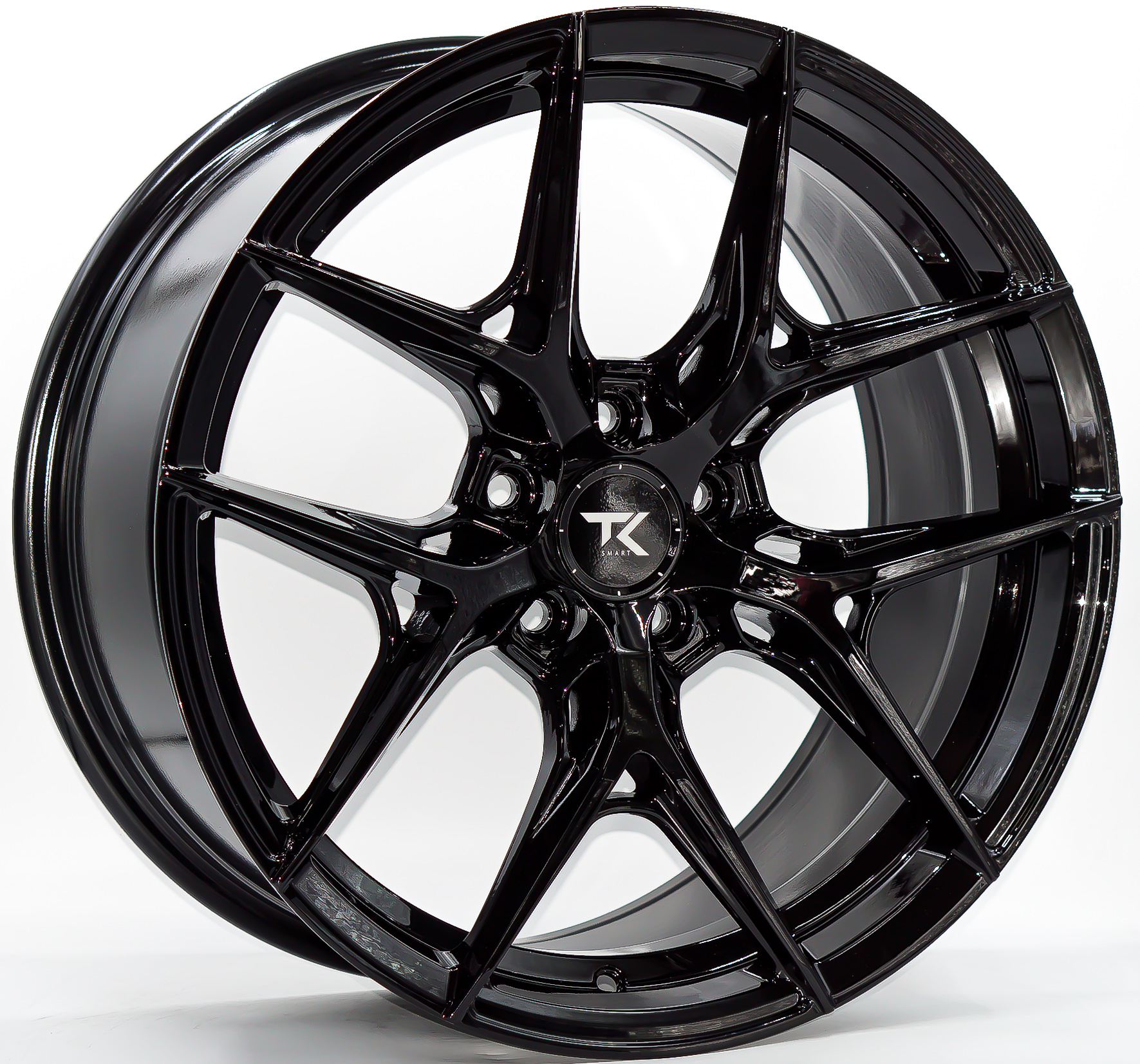 ล้อแม็ก ล้อแม็ก TK Smart TK Hydrus ขอบ 18 กว้าง 8.5นิ้ว 5รู108 Offset35 สีดำเงา