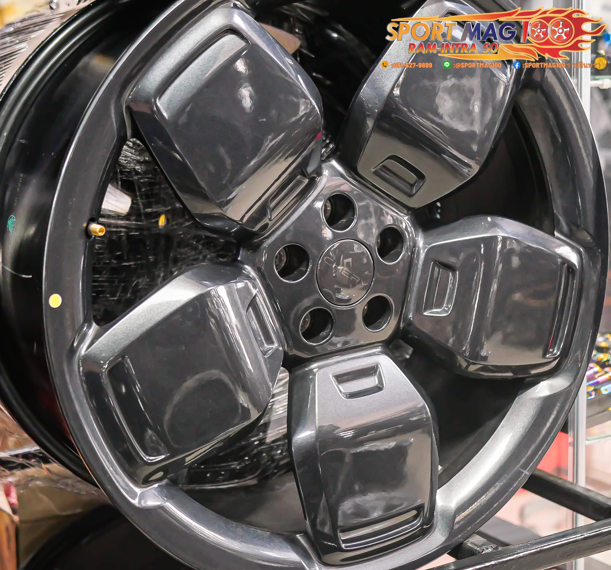 ล้อแม็ก ล้อแม็กมือสองป้ายแดง Chery V23 ขอบ21 5รู108 (ลาดพร้าว- รามอินทรา)