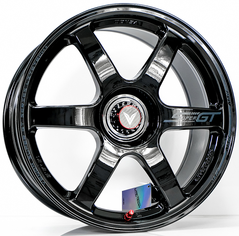 ล้อแม็ก ล้อแม็ก Lenso VNT Venom Litetech+ FlowForming ขอบ 18 กว้าง 8.5นิ้ว 5รู114.3 Offset35 สีดำเงา