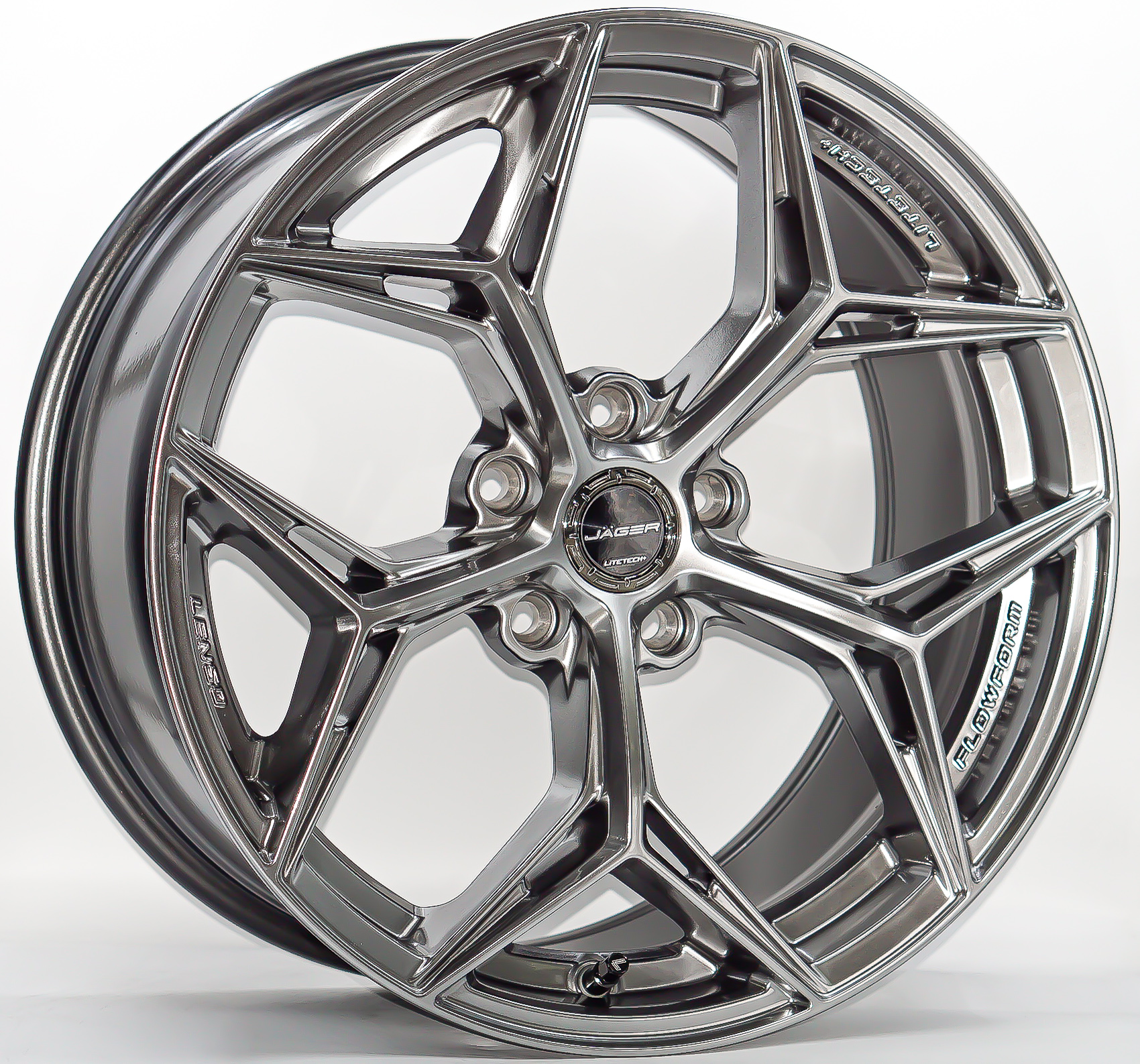 ล้อแม็ก ล้อแม็ก Lenso Jager BLAZE Litetech+ FlowForming ขอบ18นิ้ว กว้าง 8.5นิ้ว 5รู108 Offset35 สีไฮเปอร์แบล็ค