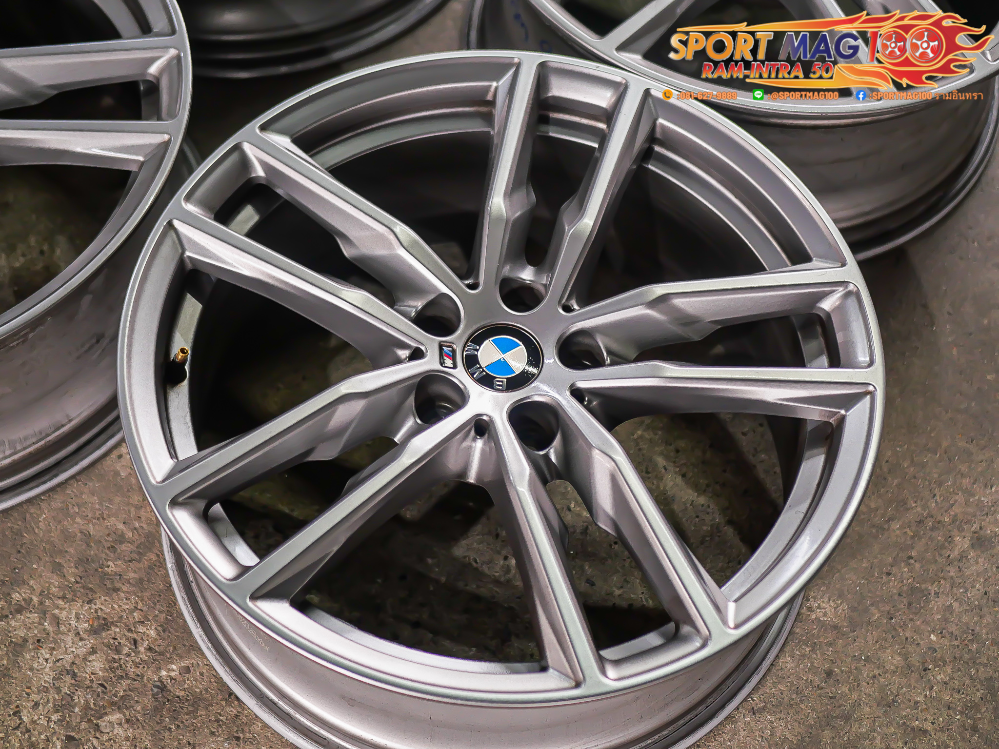 ล้อแม็ก ล้อมือสองแท้ BMW X3 ขอบ19นิ้ว กว้าง7.5นิ้ว 5รู112 Offset35 (รามอินทรา)