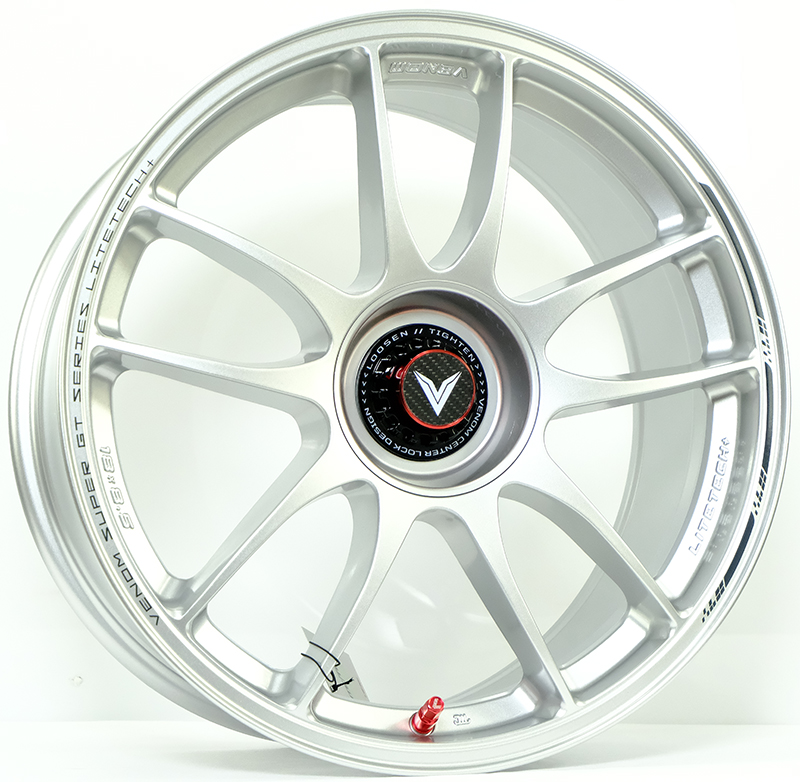 ล้อแม็ก ล้อแม็ก Lenso VNK Venom Litetech+ FlowForming ขอบ18นิ้ว กว้าง 8.5นิ้ว 5รู114.3 Offset35 สีซิลเวอร์