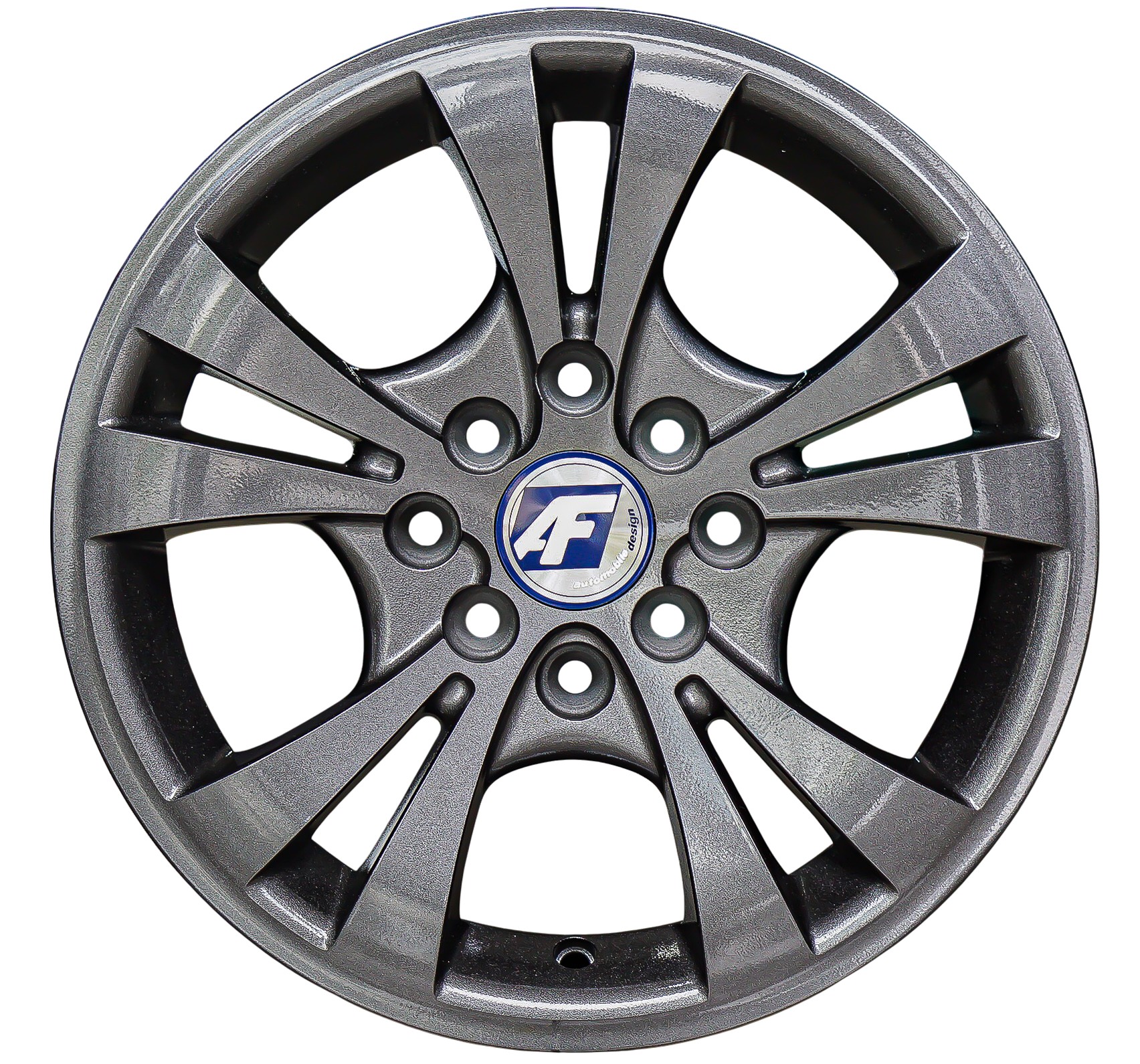 ล้อแม็ก ล้อแม็กใหม่ทำสีพิเศษ AFP P1134 4รู100/114 สีกันเมทาลิก กว้าง6 ขอบ14นิ้ว