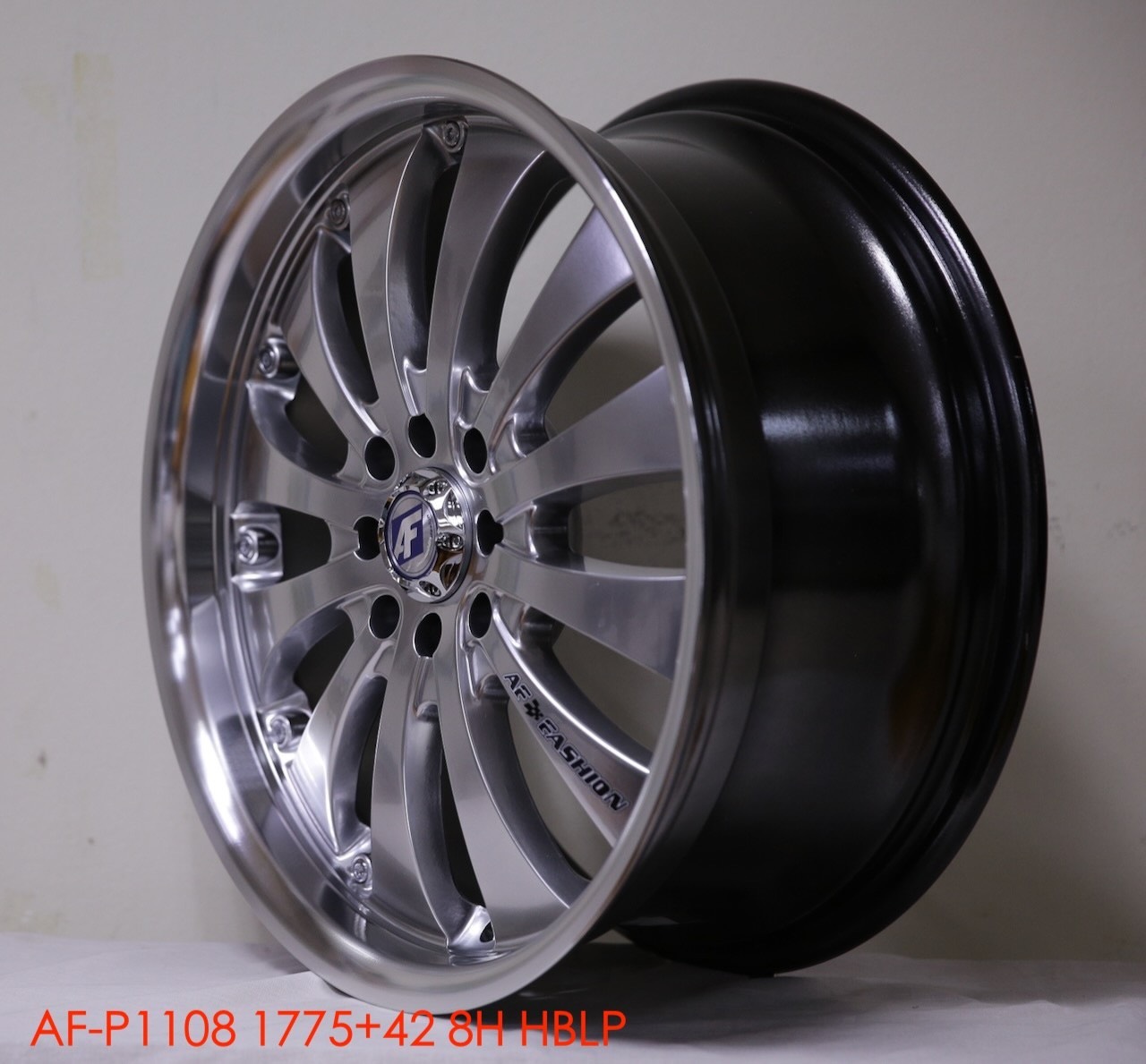 ล้อแม็ก  เฮียสั่งลด ล้อแม็ก AF P1108 4รู100/114 ET42 ไฮเปอร์ กว้าง7.5 ขอบ17นิ้ว 