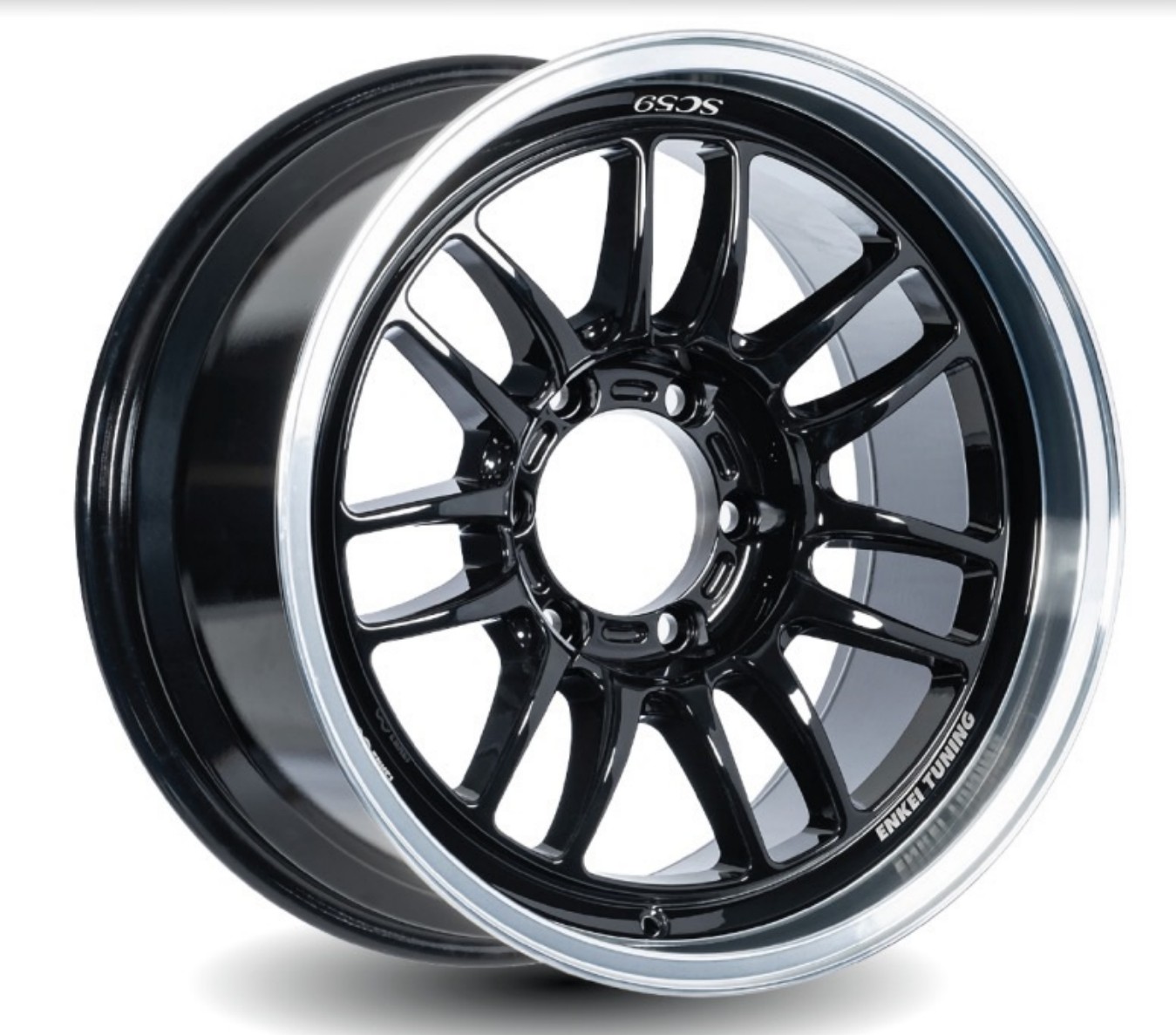 ล้อแม็ก ล้อแม็ก Enkei Sc59 ขอบ18นิ้ว กว้าง9นิ้ว 6รู139.7 Offset0 สีดำขอบเงา