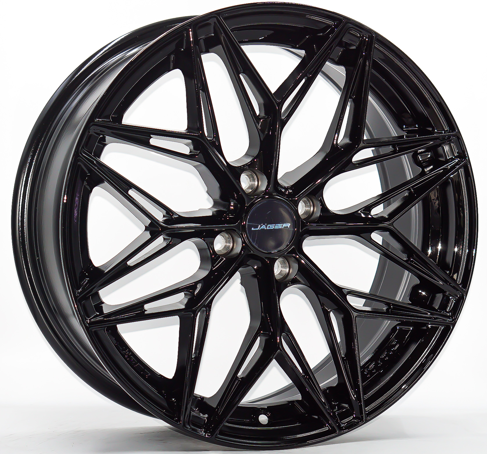 ล้อแม็ก ล้อแม็กใหม่ Lenso Jager Buck JPB ขอบ17นิ้ว กว้าง7นิ้ว 4รู100 Offset35 สีดำเงา