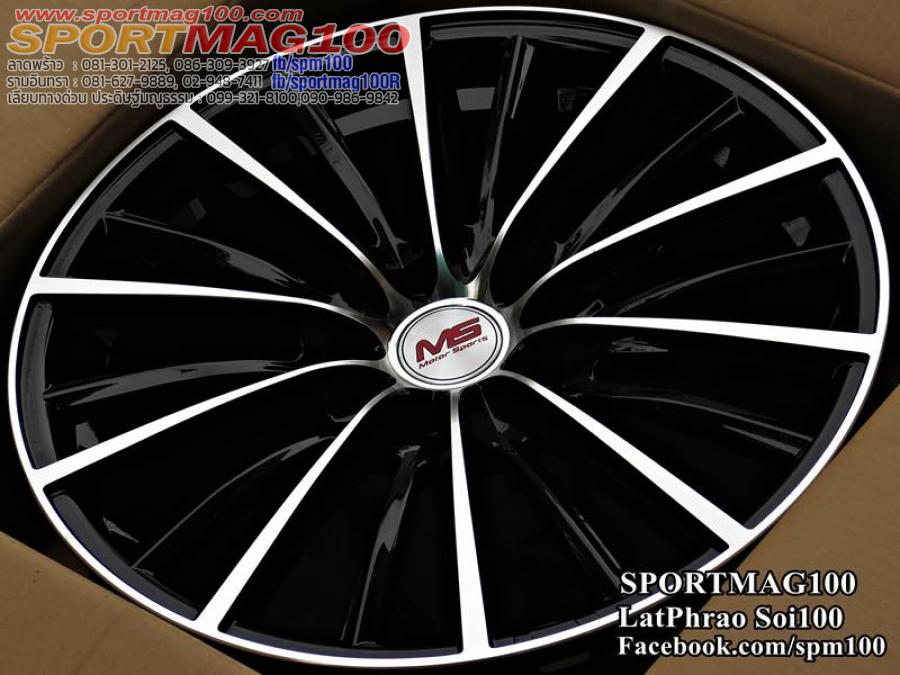 ล้อแม็ก แม็กซ์ใหม่ Kranze Maggis166 5รู105 แบล็คโคม สเปค Cruze 8.5-20นิ้ว