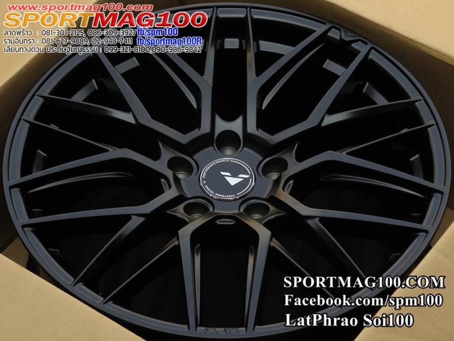  แม็กซ์ใหม่ MGW Vorsteiner 5รู114 ET38 ดำด้าน 8.5-18นิ้ว 