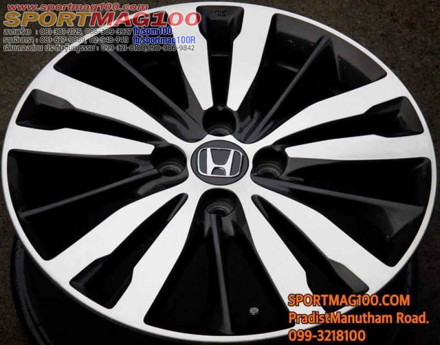 ล้อแม็กซ์มือสอง New Honda Jazz 4รู100 กันเมทาลิกหน้าเงา 6-16นิ้ว(ลาดพร้าว)