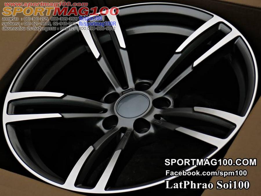 ล้อแม็กใหม่ M4 Coupe 5รู112 สีเทาหน้าเงาET35-38 F8.5 R9.5-19นิ้ว(NewBMW)