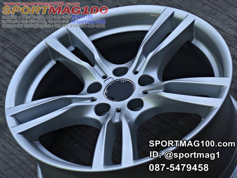 ล้อแม็กแท้ห้าง Msport 5รู120 ซิลเวอร์ F8 R8.5-18นิ้ว ล้อแม็กแท้ห้าง Msport 5รู120 ซิลเวอร์ F8 R8.5-18นิ้ว
