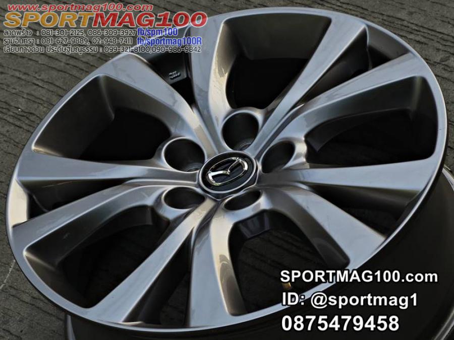 ล้อแม็กป้ายแดง Mazda Cx30 5รู114 กันเมทาลิก 7-18นิ้ว(ลาดพร้าว)