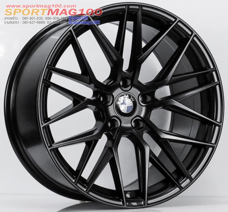 ล้อแม็ก SSW Vorsteiner S348 ขอบ 19 กว้าง F8.5 R9.5 5รู120 Offset35-35 สีดำด้าน