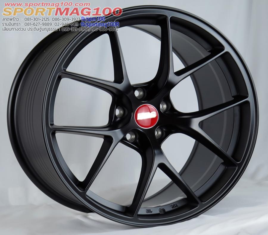 ล้อแม็กใหม่เบาFlowforming RID 5รู114/112 ดำด้าน ET35-38 F8.5 R9.5 -19นิ้ว