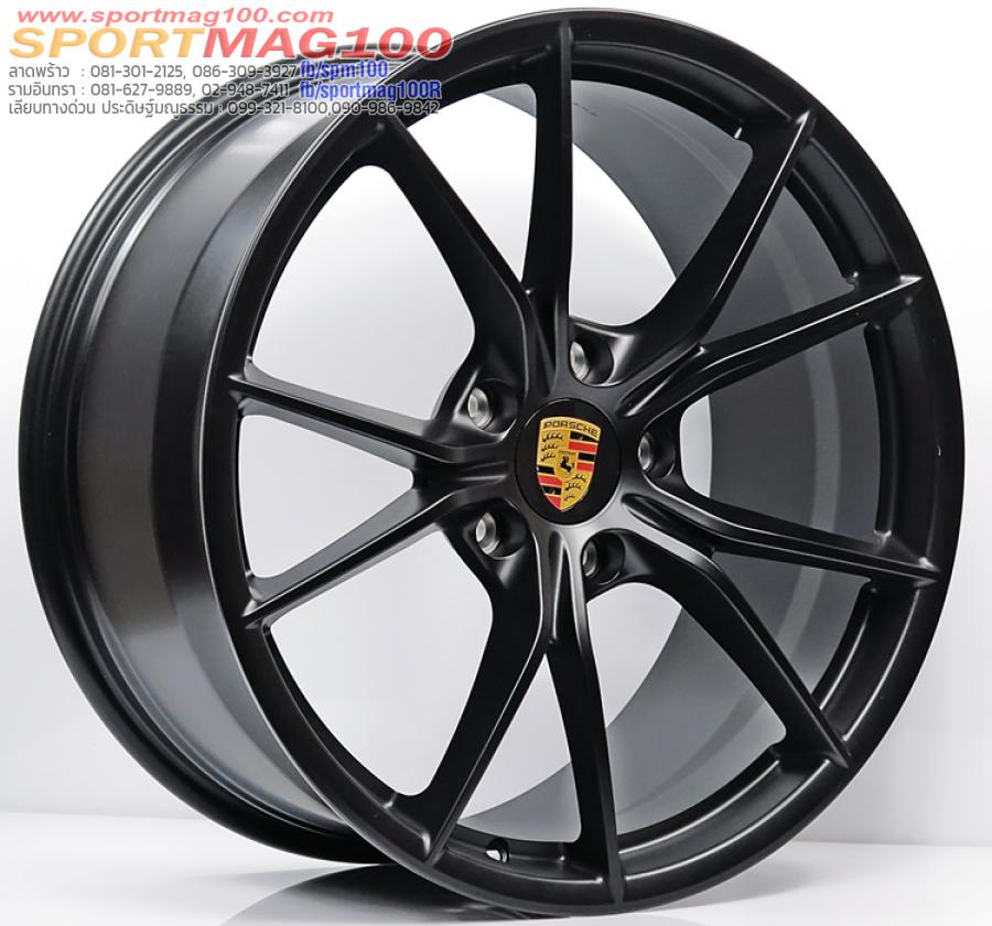 ล้อแม็กเบาสุดFORGED Porshe s1091 5รู130 ET45 ดำด้าน F8.5 R9.5-20นิ้ว ล้อแม็กเบาสุดFORGED Porshe s1091 5รู130 ET45 ดำด้าน F8.5 R9.5-20นิ้ว