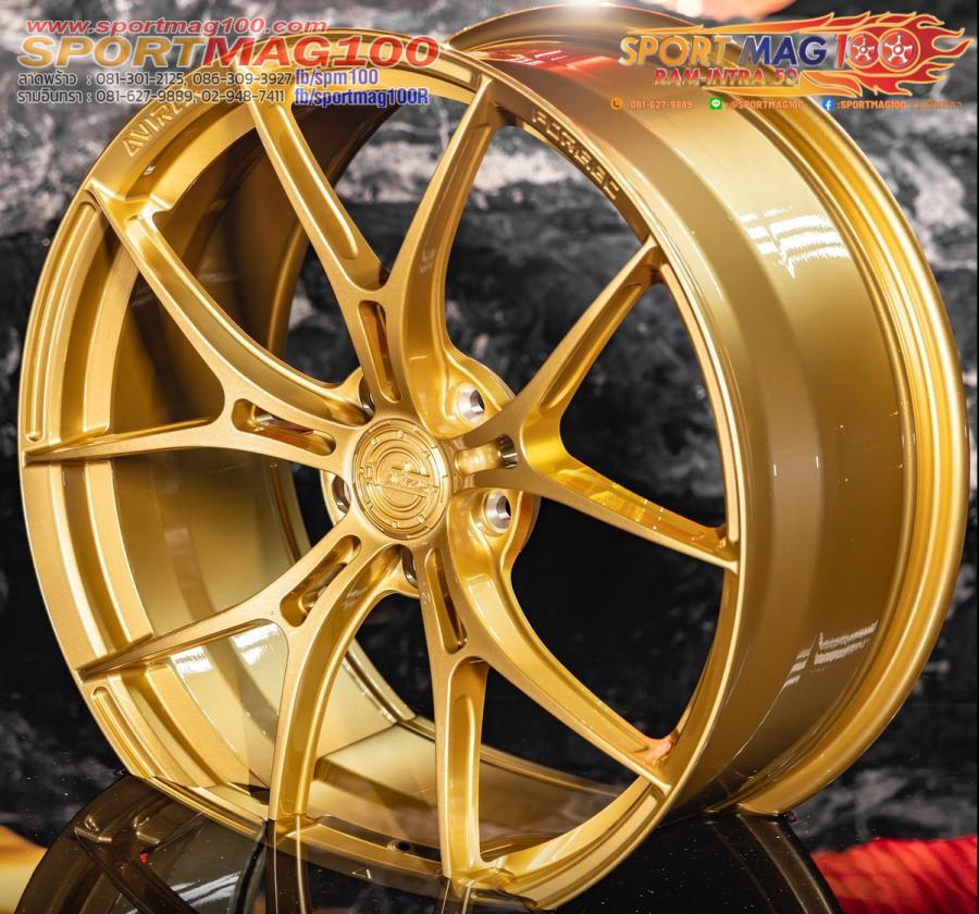 ล้อแม็กใหม่ AVIRAX FORGED GL500 5รู120 ET38 ทอง 9-20นิ้ว