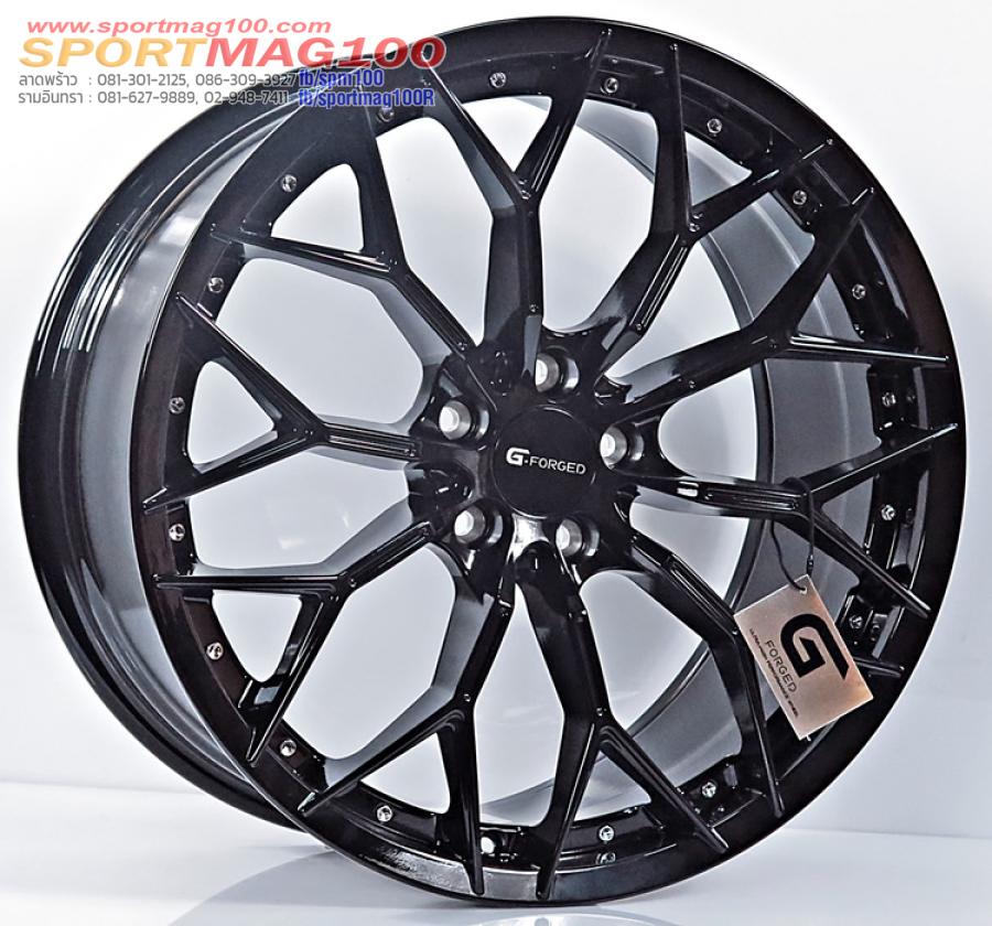 ล้อแม็กแท้ Flowforming Gforged GF06 5รู114/112 สีGlossblack ET32-40 8.5 R10-20นิ้ว
