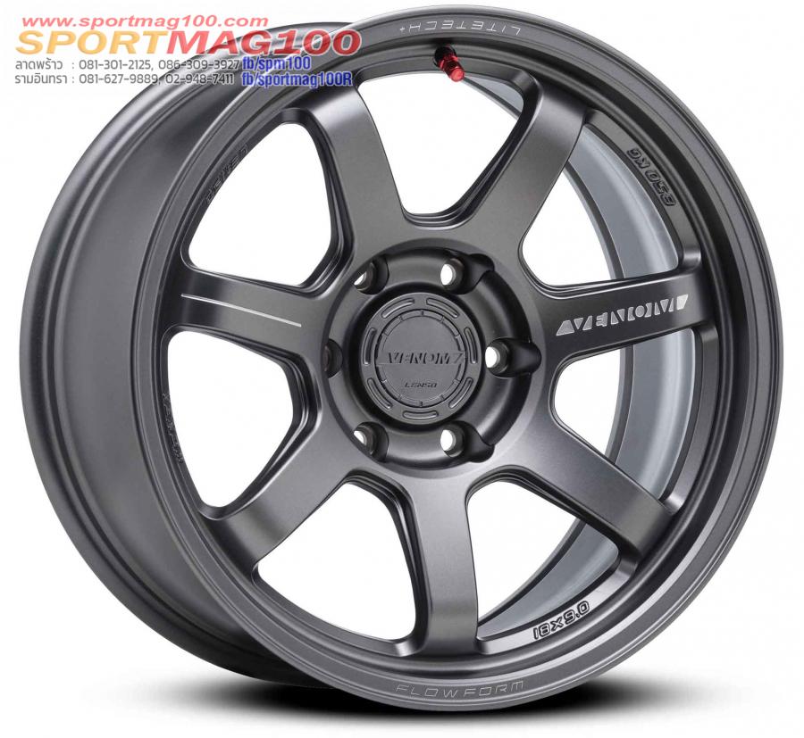 ล้อแม็กใหม่ FlowForming Lenso VT7 LITETECH+ 6รู139 เทา ET0  9-18นิ้ว