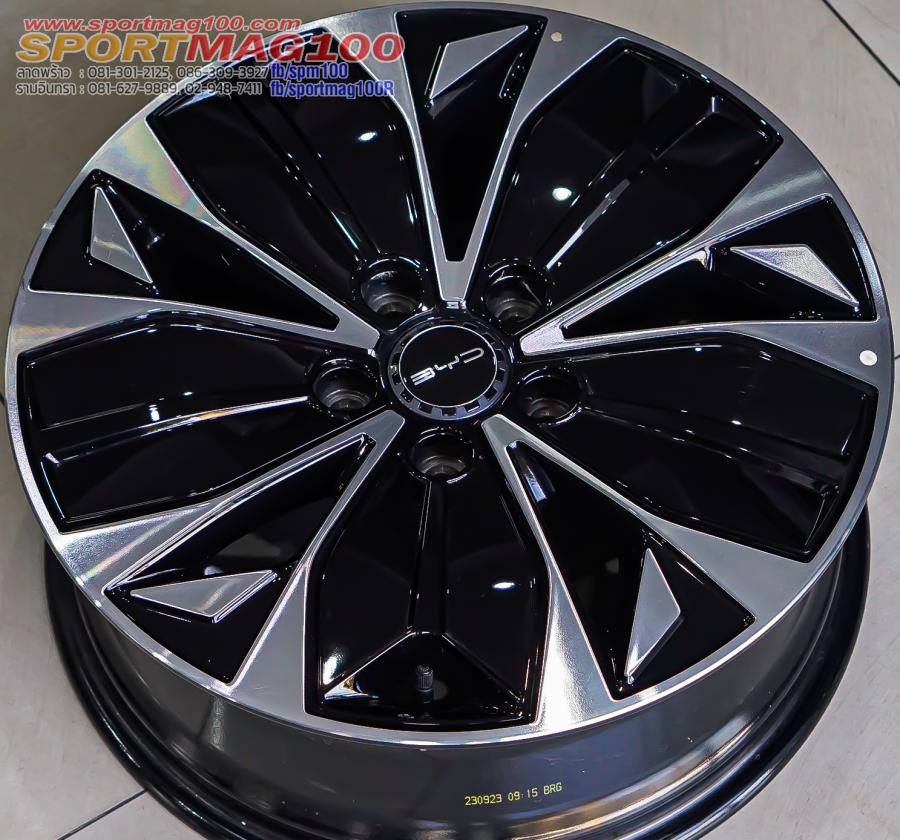 แม็กซ์ป้ายแดง BYD Seal ET45 ดำหน้าเงา 7-18นิ้ว(รามอินทรา)