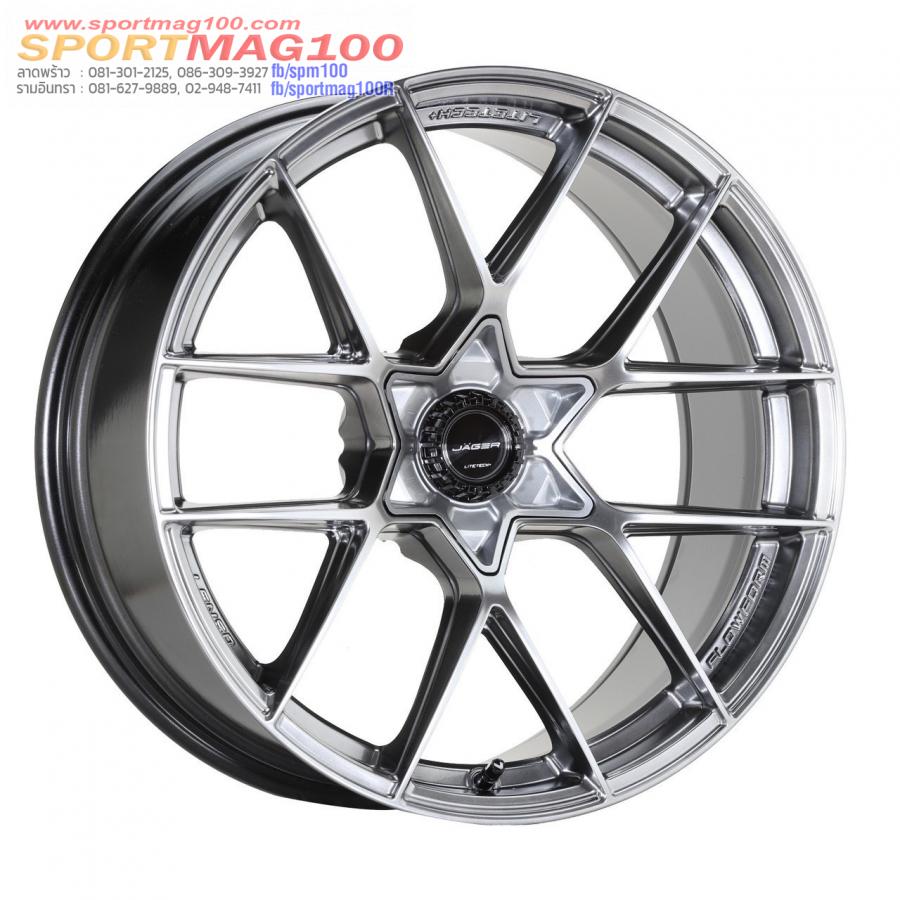 ล้อแม็กใหม่ FlowForming Lenso Jager Astra LITETECH+ ขอบ20นิ้ว 6รู139.7 กว้าง9 Offset15 สีไฮเปอร์แบล็ค
