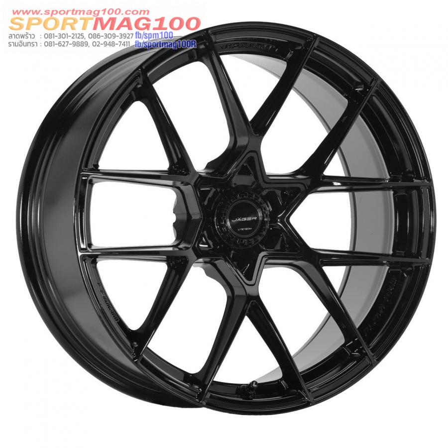 ล้อแม็กใหม่ FlowForming Lenso Jager Astra LITETECH+ ขอบ20นิ้ว 6รู139.7 กว้าง9 Offset15 สีดำแวว