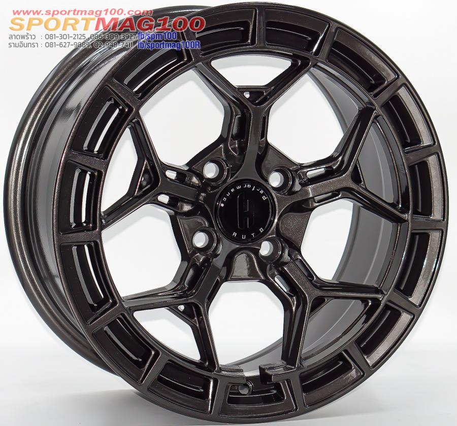 ล้อแม็กใหม่เบา FlowForming VF4 ขอบ15นิ้ว กว้าง7นิ้ว 4รู100 ET35 สีกัน