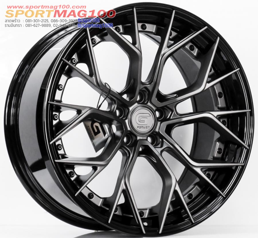 ล้อแม็กแท้2ชิ้น G-Forged GF09 ขอบ 20 กว้าง F8.5 R10นิ้ว 5รู112/114 Offset32-40 สีDarkGM Matt ล้อแม็กแท้2ชิ้น G-Forged GF09 ขอบ 20 กว้าง F8.5 R10นิ้ว 5รู112/114 Offset32-40 สีDarkGM Matt