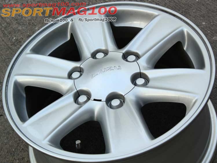 ล้อแม็ก แม็กซ์ป้ายแดง Isuzu All New 4x4 16นิ้ว(รามอินทรา-ลาดพร้าว)	