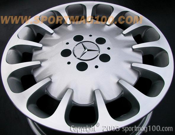 ล้อแม็ก แม็กซ์ห้างมือสอง Benz E-Class W211 5รู112 ซิลเวอร์ 7.5-16นิ้ว