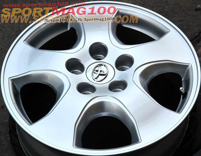 ล้อแม็ก แม็กซ์ป้ายแดง New Vigo ซิลเวอร์ 16นิ้ว(รามอินทรา-ลาดพร้าว)