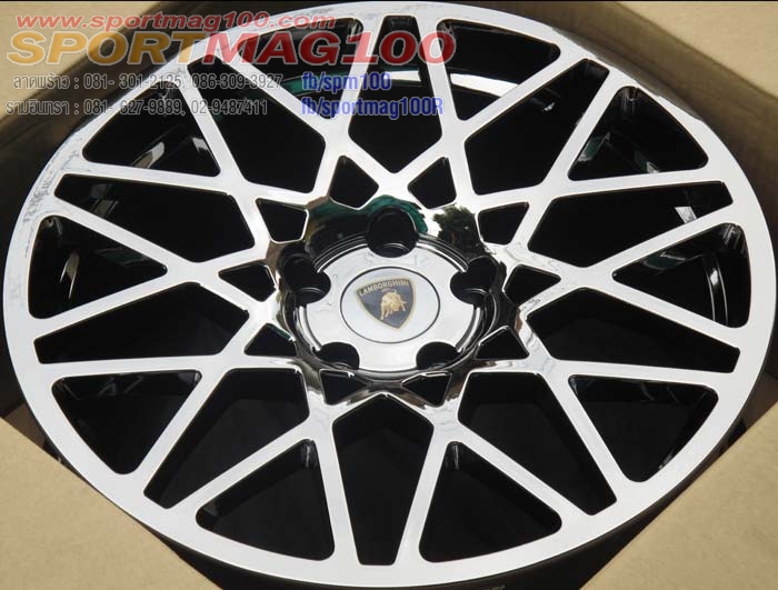 แม็กซ์ใหม่ Lamborghini CT301 แบล็คโคม 5รู114 18นิ้ว แม็กซ์ใหม่ Lamborghini CT301 แบล็คโคม 5รู114 18นิ้ว