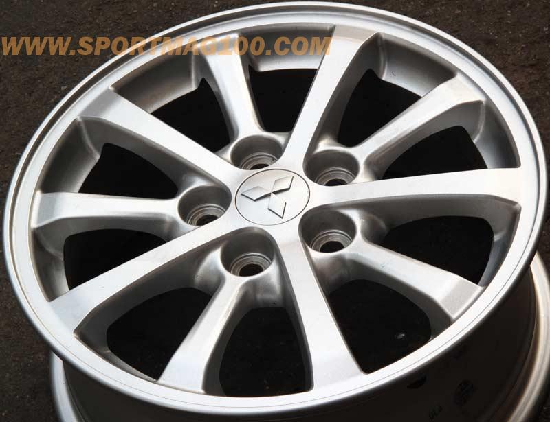 ล้อแม็ก ล้อแม็กมือสอง Mitsubishi Lancer EX 5รู114 ET45 ซิลเวอร์ 6.5-16นิ้ว(ลาดพร้าว)