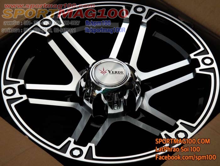 ล้อแม็กใหม่ Verdi 6975 6รู139 ET0 สีดำหน้าเงา 8-16นิ้ว(cb110) ล้อแม็ก ล้อแม็กใหม่ Verdi 6975 6รู139 ET0 สีดำหน้าเงา 8-16นิ้ว(cb110)