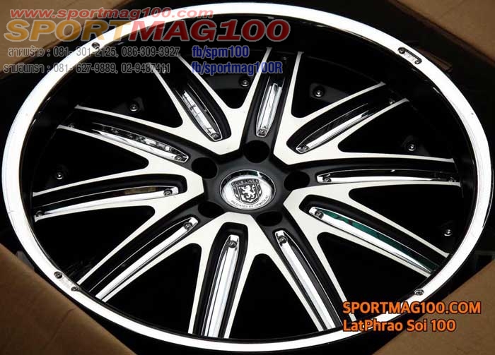 ล้อแม็ก แม็กซ์ใหม่แท้ JAPAN Crimson ClubLinea Flavio 5รู112 F8.5 R9.5-20นิ้ว