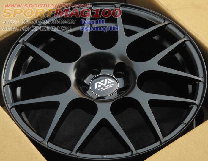 แม็กซ์ใหม่แท้ AVA Hs-237 5รู114 สีดำด้านน 18นิ้ว แม็กซ์ใหม่แท้ AVA Hs-237 5รู114 สีดำด้านน 18นิ้ว