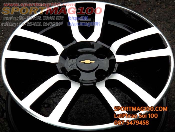 ล้อแม็ก แม็กซ์ติดรถ Sonic Modify by Sportmag100 4รู100 ดำเงา 16นิ้ว(ลาดพร้าว)