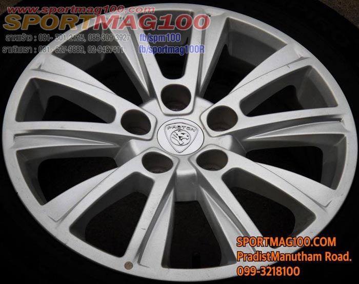 ล้อแม็ก แม็กซ์มือสอง Proton 5รู114 สีซิลเวอร์ 16นิ้ว
