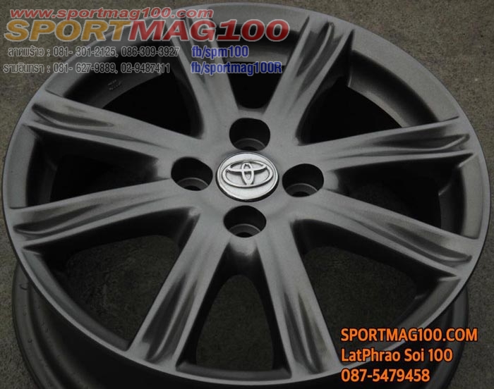 ล้อแม็ก แม็กซ์ป้ายแดง New Vios รุ่นTop 16นิ้ว(ลาดพร้าว-รามอินทรา)